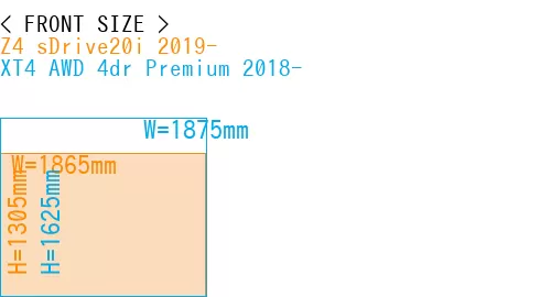 #Z4 sDrive20i 2019- + XT4 AWD 4dr Premium 2018-